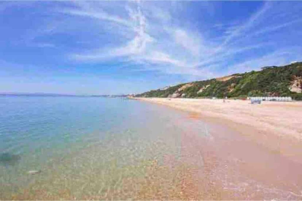 Bournemouth Nr Town Beach Train Coach Shops Lovely Entire Apartment Allows Quiet Good Dogs Экстерьер фото